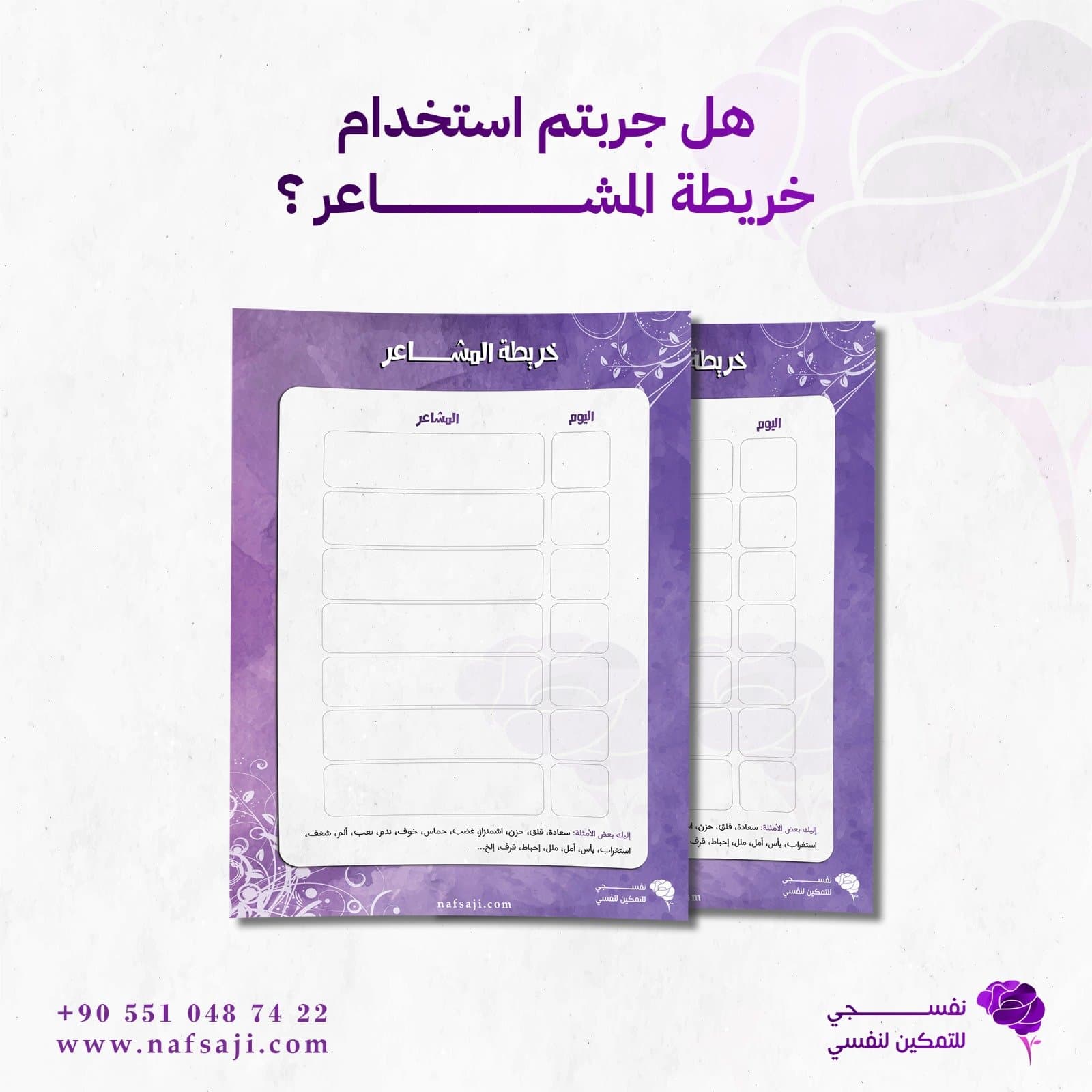 خريطة المشاعر